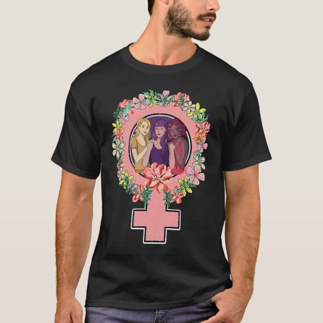 Camiseta Dia Internacional da Mulher 8 de março Mês das Mul (Frente)