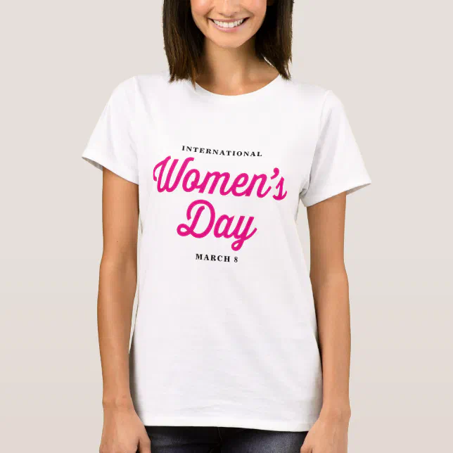 Camiseta Dia Internacional da Mulher - 8 de Março