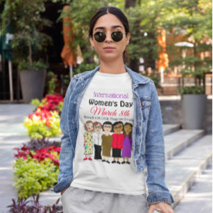 Camiseta Dia Internacional da Mulher - 8 de Março