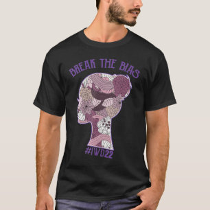 Camiseta Dia Internacional da Mulher Quebra o viés no IWD 2