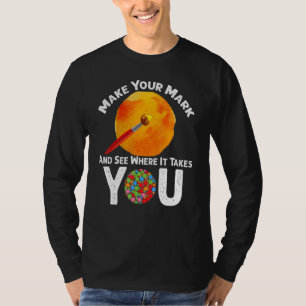Camiseta Dia Internacional das Crianças Dot dia faça sua ma