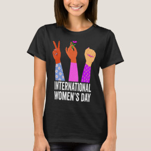 Camiseta Dia Internacional das Mulheres 2022 Quebra o viés