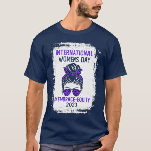 Camiseta Dia Internacional das Mulheres, Embrace Equity