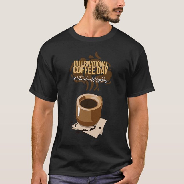 Camiseta Dia Internacional do Café (Frente)