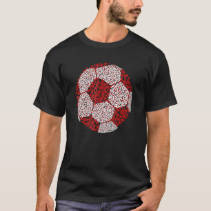 Camiseta Dia Internacional do Jogador de Futebol bolinhas 3