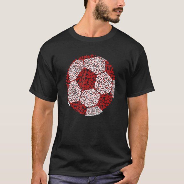 Camiseta Dia Internacional do Jogador de Futebol bolinhas 3 (Frente)