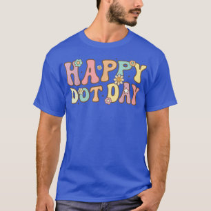 Camiseta Dia Internacional do Ponto 2022, Groovy Dot Day Gi