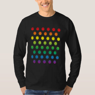 Camiseta Dia Internacional do Ponto Colorido Multicolorido