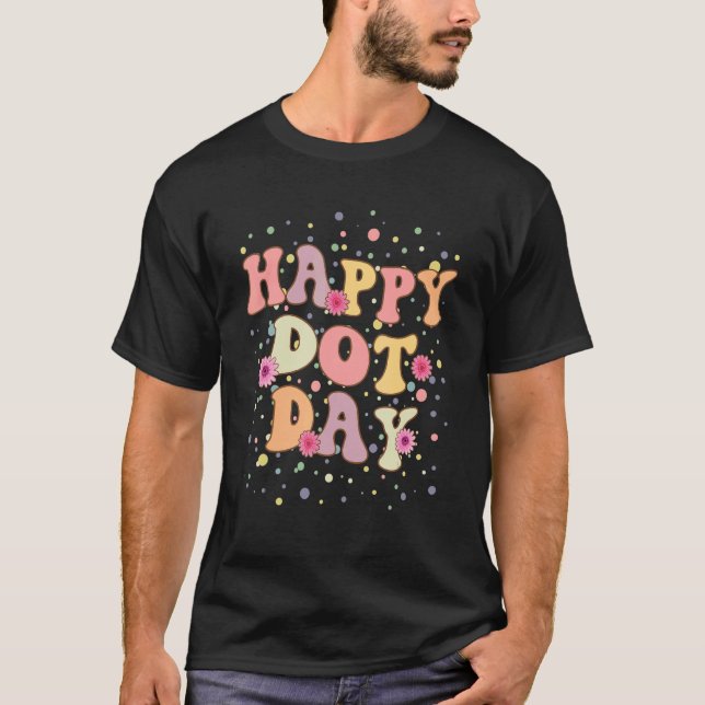 Camiseta Dia Internacional do Ponto Feliz Ponto Ponto R (Frente)
