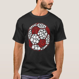 Camiseta Dia Internacional do Ponto Futebol Colorido de Bo