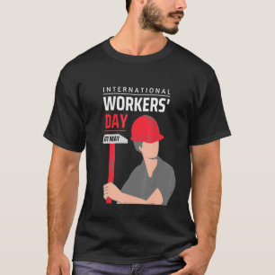 Camiseta Dia Internacional do Trabalhador 11 de maio de rua