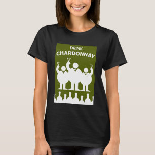 Camiseta Dia Internacional do Vinho Chardonnay