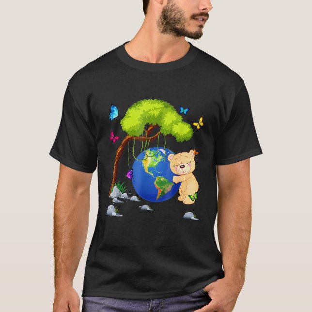Camiseta Dia Koala Bear Feliz Dia da Terra 2021 (Frente)