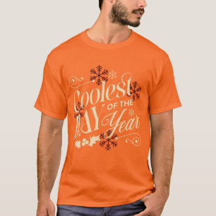 Camiseta Dia Mais Frio do Ano - Vintage Retro Natal