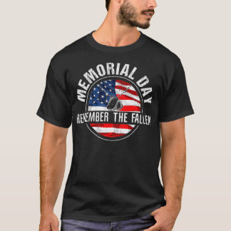 Camiseta Dia Memorial Lembre-Se Do Exército Veterano Faleci