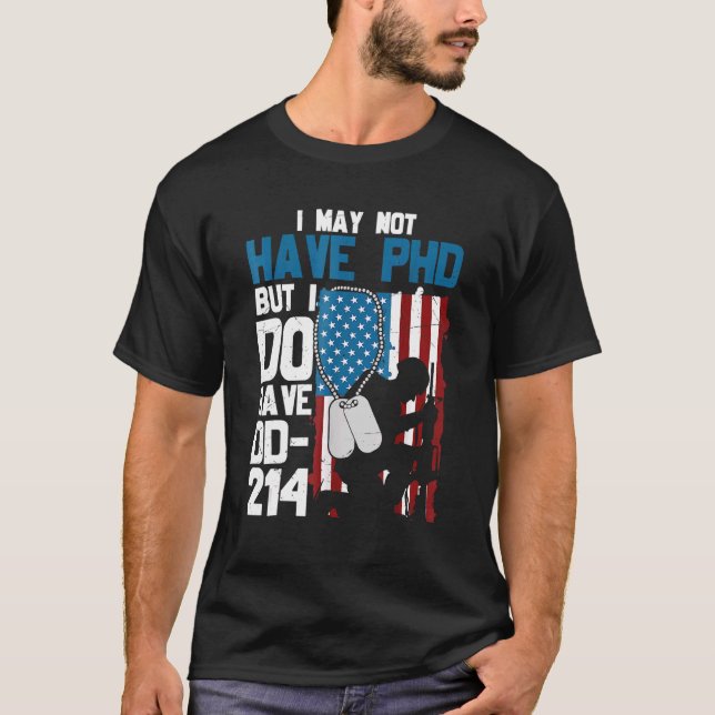 Camiseta Dia Memorial Não Posso Ter Phd Mas Tenho Dd 2 (Frente)