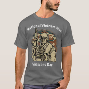 Camiseta Dia Militar Nacional dos Veteranos da Guerra do Vi