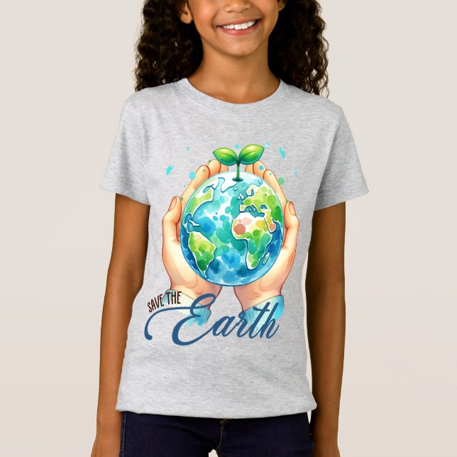 Camiseta Dia Mundial 22 De Abril O Reciclar Salva O Ambient (Frente)