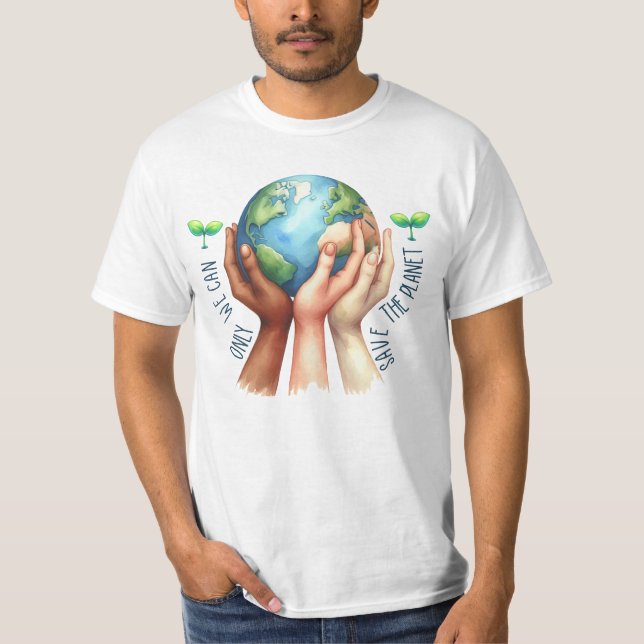 Camiseta Dia Mundial 22 De Abril O Reciclar Salva O Ambient (Frente)