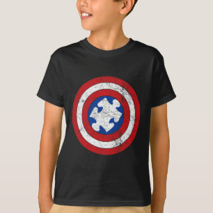 Camiseta Dia Mundial da Conscientização do Autismo Puzzle S