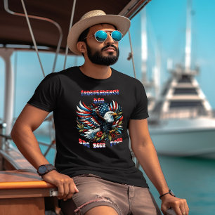Camiseta Dia Mundial da Independência da Liberdade American
