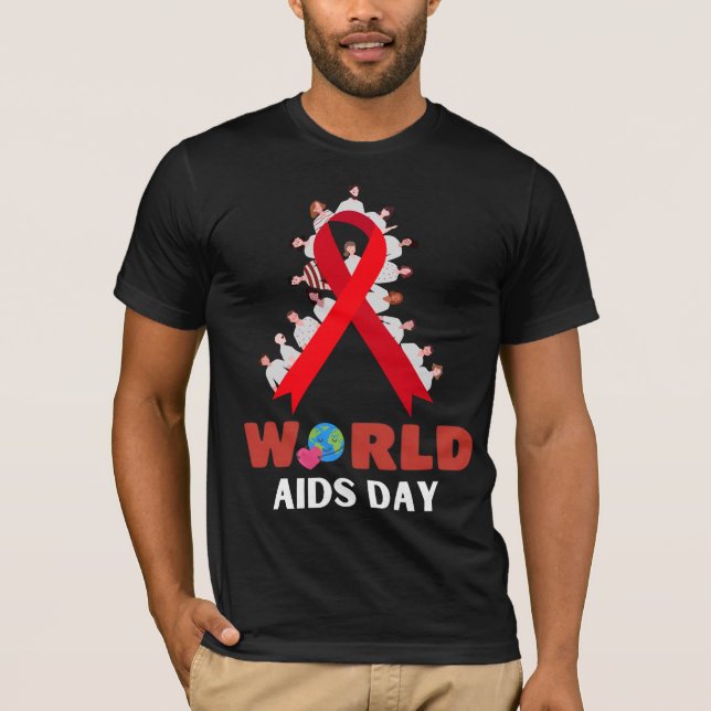 Camiseta Dia Mundial da SIDA (Frente)
