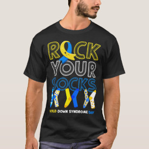 Camiseta Dia Mundial da Síndrome de Baixo Balança a Consciê