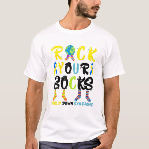 Camiseta Dia Mundial da Síndrome de Baixo Balança Sua Consc