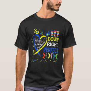 Camiseta Dia Mundial da Síndrome de Baixo Meias 21 de mar