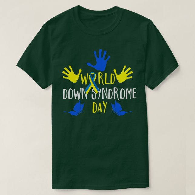 Camiseta Dia Mundial da Síndrome de Down (Frente do Design)