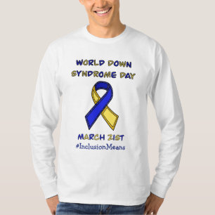 Camiseta Dia Mundial da Síndrome de Down - 21 de Março