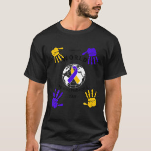 Camiseta Dia Mundial da Síndrome de Down 21 de março