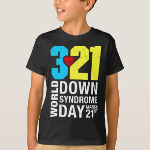 Camiseta Dia Mundial da Síndrome de Down 21 de Março Para H