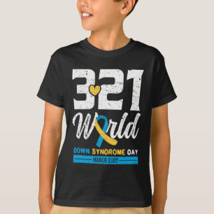 Camiseta Dia Mundial da Síndrome de Down 21 de Março - Sínd