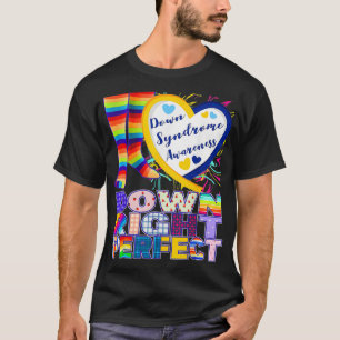 Camiseta Dia Mundial da Síndrome de Down Balança com o conh