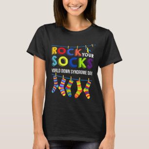 Camiseta Dia Mundial da Síndrome de Down Conscientização da