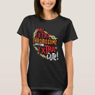 Camiseta Dia Mundial da Síndrome de Down Cromossomo Mulhere