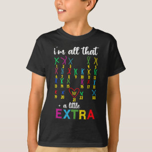 Camiseta Dia Mundial da Síndrome de Down para combater idei