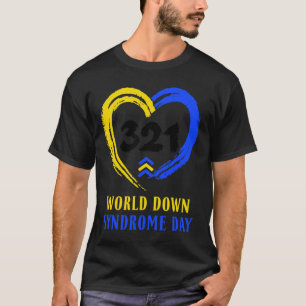 Camiseta Dia Mundial da Síndrome de Down para combater idei