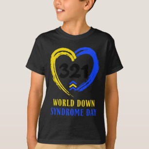 Camiseta Dia Mundial da Síndrome de Down para combater idei