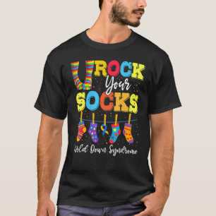 Camiseta Dia Mundial da Síndrome de Down Rock Your Socks C