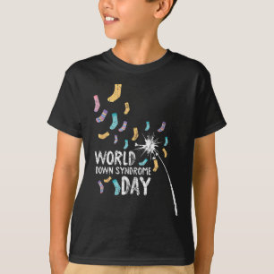Camiseta Dia Mundial da Síndrome de Down Sensibilização Mãe