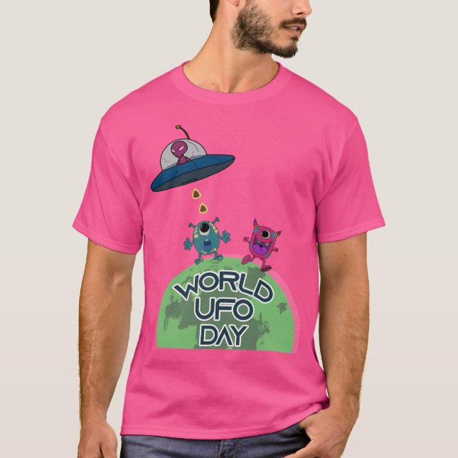 Camiseta Dia Mundial da Ufo (Frente)