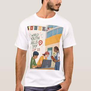 Camiseta Dia Mundial das Habilidades da Juventude – Capacit