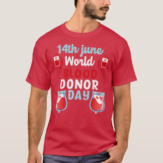 Camiseta Dia Mundial de Doadores de Sangue