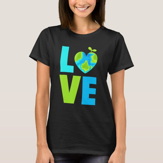 Camiseta Dia Mundial do Amor pela Ciência Ambiental (Frente)