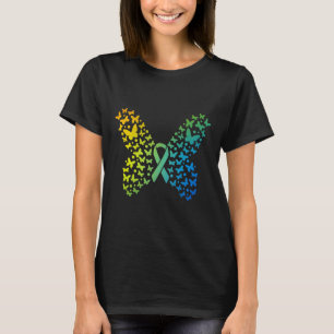 Camiseta Dia Mundial do Câncer Butterfly