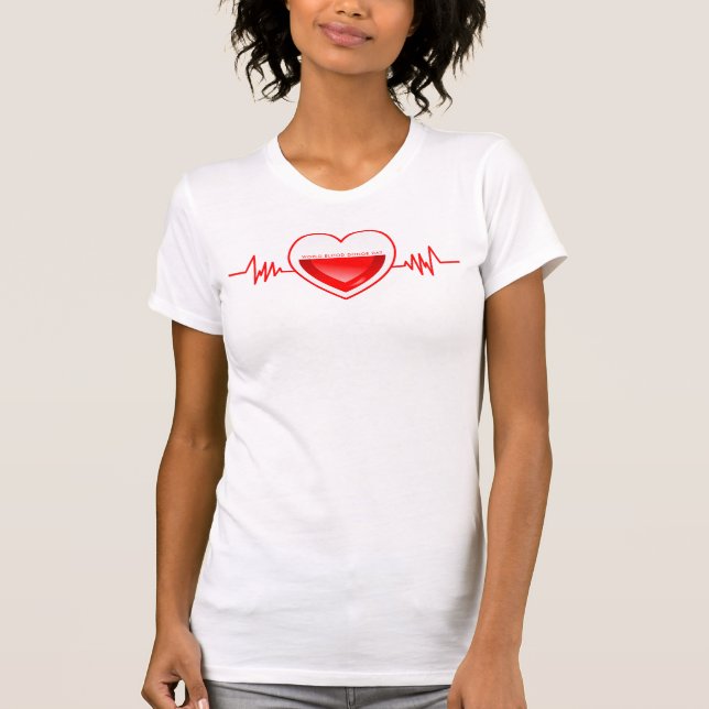 Camiseta Dia Mundial do Doador de Sangue (Frente)