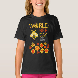 Camiseta Dia Mundial do Mel 20 de maio