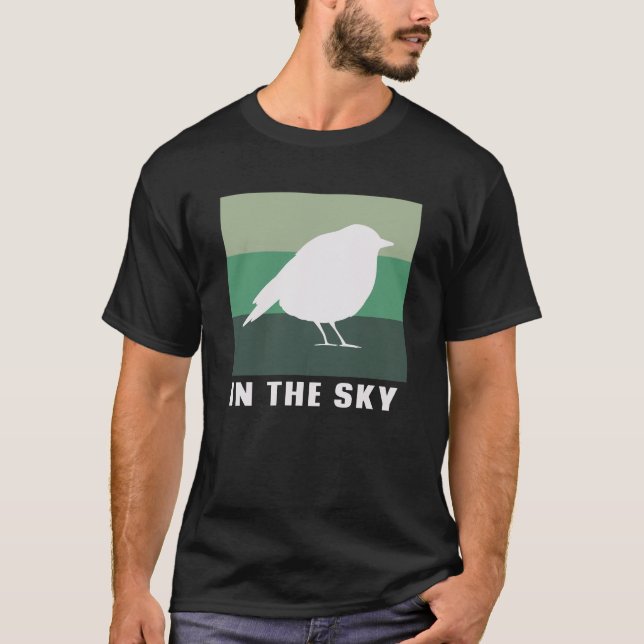 Camiseta Dia Mundial dos Animais - No Pássaro do Céu (Frente)